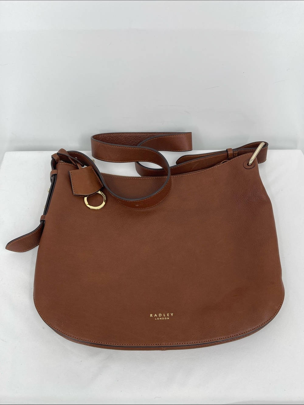 RADLEY LONDON Chestnut Brown Leather Shoulder Bag
